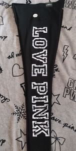 Victorias secret pink LARGE high waist legging
